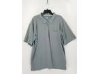Columbia Mens Size XXL Grey (Material Wear) Short Sleeve