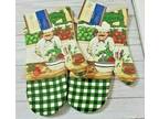 Chef kitchen oven mitts set of 2