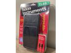 Texas Instruments TI-89 Graphing Calculator New with Book