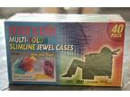 NEW Maxell Multi Color Slimline Jewel Cases 5mm For CD & DVD