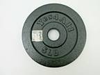 One Plate 5LB Yes4All Cast Iron Solid 1” Grip Weight Plate