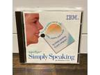 IBM Voice Type Simply Speaking Vintage Software For Windows