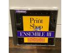 The Print Shop Ensemble III PC CD-ROM Broderbund Software
