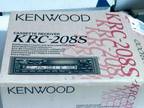 Kenwood KRC-208S Vehicle Cassette Receiver New In Box CD