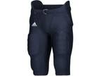 Nwt Adult Adidas Football Pants with Integrated Pads Navy