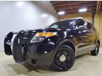 2014 Ford Explorer Police AWD Red/Blue LightBar, Siren, Dual Partition