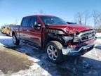 Salvage 2021 FORD F150 XLT for Sale