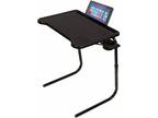 Table Mate Ultra Folding TV Tray Table & Cup Holder