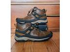 Keen Targhee Mid Hiking Boots Youth Size 3 Dark Earth/Golden