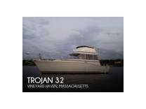 1986 trojan f32 flybridge boat for sale