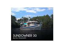 1984 sundowner 30 boat for sale