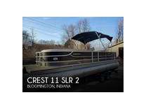 Crest 11 slr 2 pontoon boats 2013
