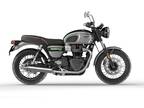 2022 Triumph Bonneville T100 Gold Line Silver Ice/Com Motorcycle for Sale