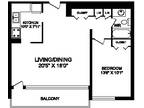 Rockford - 1 Bed 1 Bath E