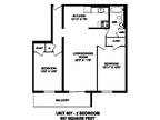 Regency Tower (Owen Sound) - 2 Bed 1 Bath G