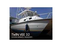 2004 twin vee power catamaran weekender boat for sale
