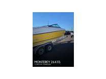 2016 monterey 264 fs boat for sale