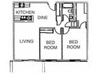 $885 / 2br - 980ft² - Two Bedrm + One Ba on 3rd Floor w/Vault Ceiling