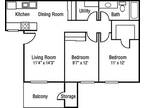 $2220 / 808ft² - 2 Bedroom, 1 Bathroom, Just A Mile From Downtown!