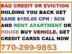 Bad Credit Evictions Second Chance Rental Apartment House [phone removed]
