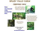 $90 / 1br - 700ft² - Creekside & Falls Retreat Cabin