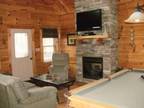 1br - Genuine Luxury Log Cabin-"Perfect Love" (Pigeon Forge, TN) 1br bedroom