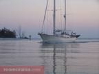 Cabin aboard a Nautical 56 Sailboat