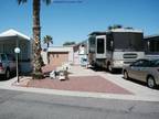 $350 RV Lot with Shed Riverview RV Resort Bullhead City AZ