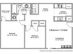 $540 / 2br - 850ft² - Two Bedroom 1.25 Bath Apartment (Huntsville