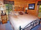 $150 / 2br - Log Cabin with View - Hot Tub, 61 Inch TV, Pool Table & WiFi