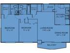 Sublet Lease - 2 bedroom/1 bath - 875 sq. ft