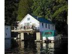Boathouse cottage on Lake Bonaparte