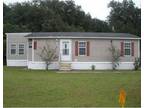 $750 / 2br - - $750 / 2br - 2/2, like new 2005 mobile home on 1/4 acre in very