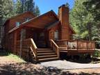 Beautiful Serene Log Home Located in Tahoe Donner Sleeps 8 Pet Okay