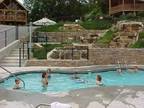 $105 / 1br - SUMMER SPECIAL through August 28, Luxury Log Cabin w/ POOL ACCESS