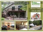 Lakefront Poconos Vacation Rental Home Sleeps 14! ID: 117376