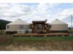 $135 / 3br - 800ft² - Luxury Yurts, hot tub, lakeviews, on 5 acres (Donnelly