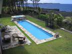 3br Hale Mar: Luxury Oceanfront Villa w/Pool Hot Tub near Volcano