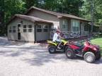 $150 / 2br - ARNOLD CREEK RETREAT-Relax-ATV-Fish-Boat-Bike-Hike-Canoe-Swim