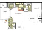 $749 / 3br - Well Designed 3 BR 2 BA Apt. with Walk-in Closets (Millenia area)