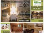 Poconos Escape Furnished Vacation Rental Sleeps 10 ID: 119153