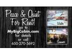 Twain Harte Cabin w Lake Access, sleeps 21, walk to town