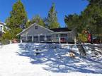 Lakefront cabin with three bedrooms, one bath, fireplace