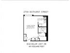 Hillhurst Park Apartments - Bachelor, one bedroom no balcony