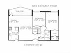 4383 Bathurst Street - Two bedrooms with one and 1/2 bathrooms