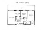 155 Antibes Drive Apartments - One bedroom one bathroom with patio