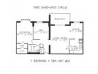 1580/1600 Sandhurst Circle - One bedroom plus den, with one batroom