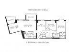 1580/1600 Sandhurst Circle - Two bedroom plus den with 1.5 bathroom