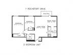 7 & 11 Rochefort Drive - 2 bedroom with one bathroom and balcony