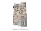 Saratoga Crossing Apartments - Two Bedroom 2 Bath- 1268 sqft